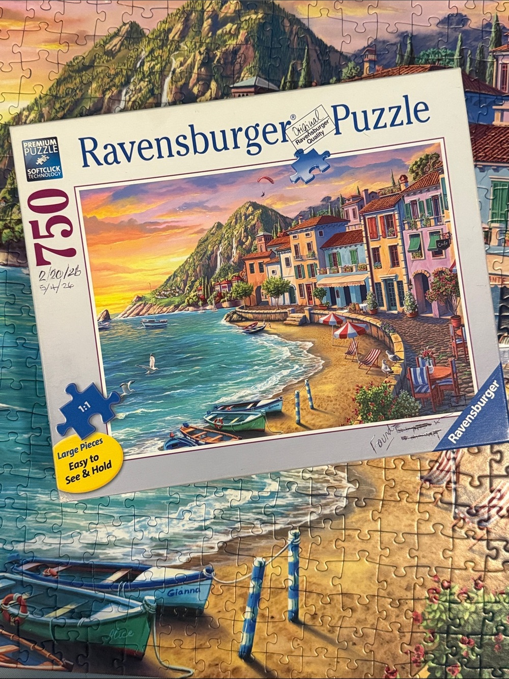 Ravensburger Romantic Sunset 750 Piece Puzzle